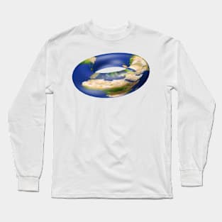 Donut Earth Long Sleeve T-Shirt